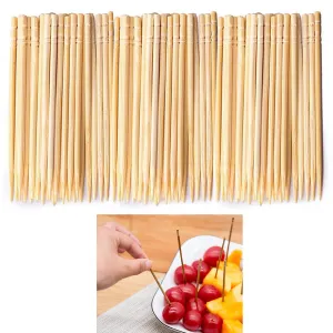 1800 Ct Wooden Toothpicks Fruit Cheese Picks Natural Bamboo Oral Care Catering