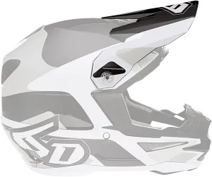 6D ATR-1 Visor - White 72-3729