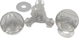 6D ATR Visor Screws - Clear 73-1012