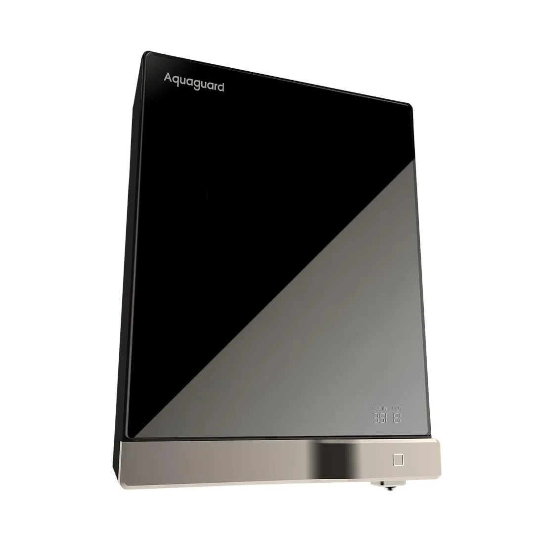 Aquaguard Slim Glass 9-Stage RO UV Water Purifier | Toughened Glass Body | Active Copper | Real-Time TDS Display | 3.6L Tank | Wall Mount