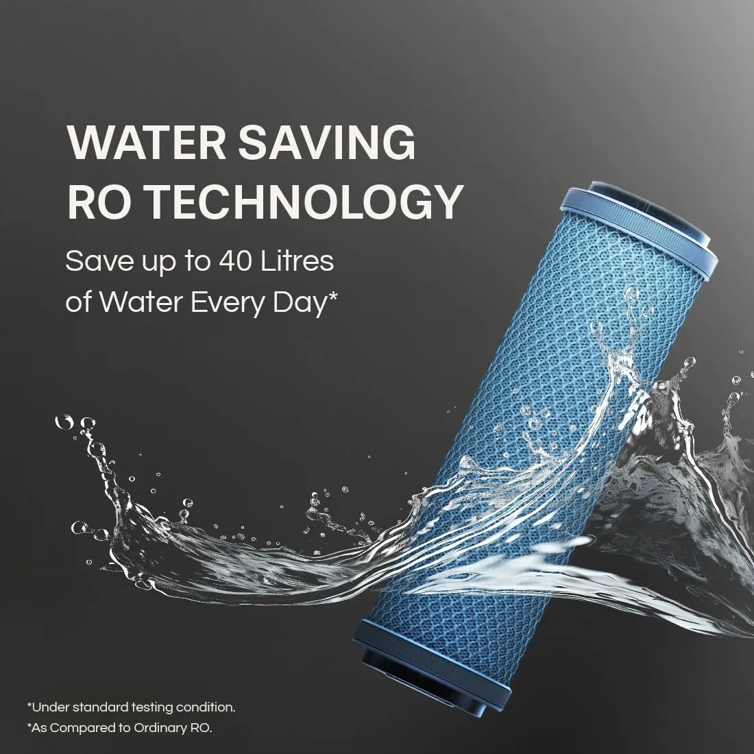Aquaguard Slim Glass 9-Stage RO UV Water Purifier | Toughened Glass Body | Active Copper | Real-Time TDS Display | 3.6L Tank | Wall Mount