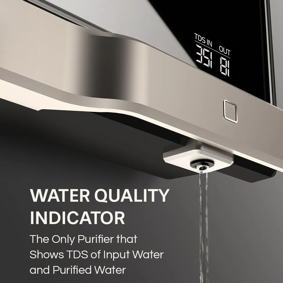 Aquaguard Slim Glass 9-Stage RO UV Water Purifier | Toughened Glass Body | Active Copper | Real-Time TDS Display | 3.6L Tank | Wall Mount