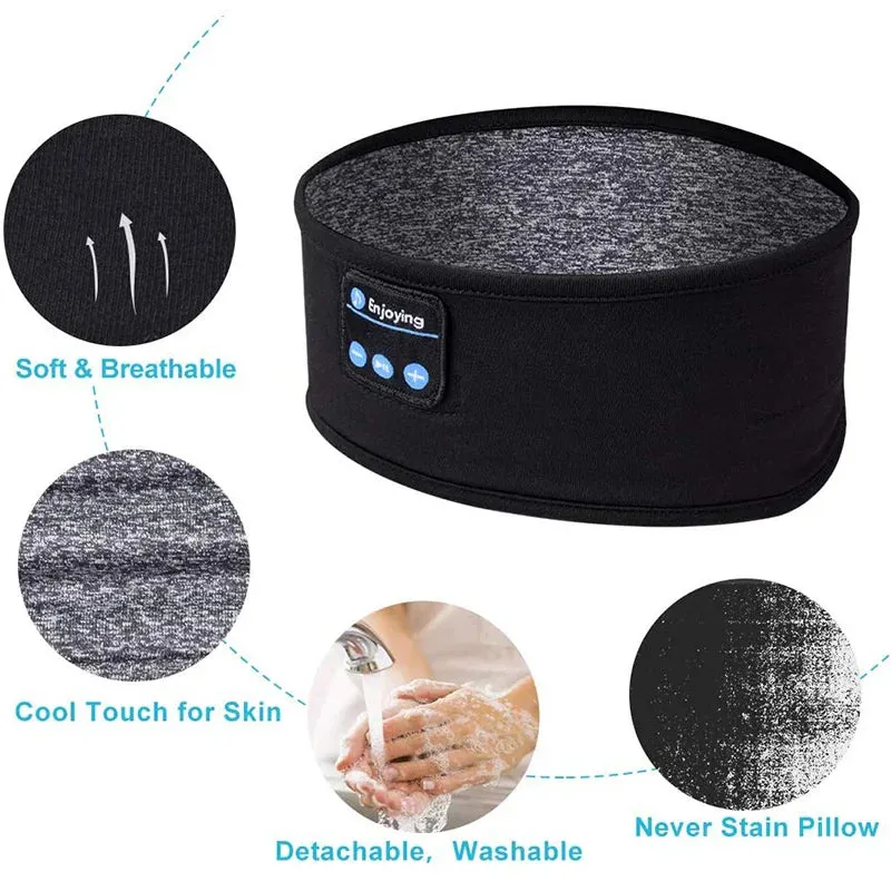 Bluetooth Wireless Headphones Sleep Eye Mask         