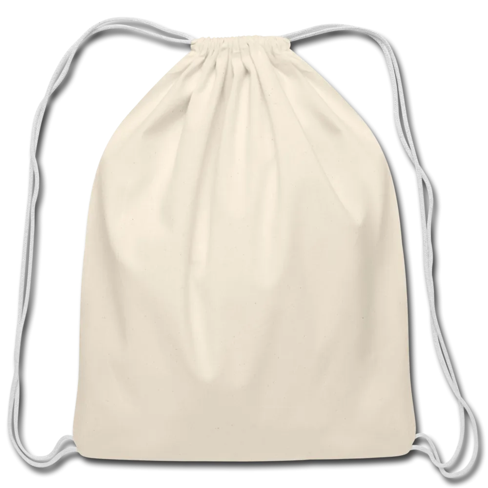 Customizable Cotton Drawstring Bag add your own photos, images, designs, quotes, texts and more