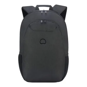 Delsey Esplanade 2 Compartment 15.6" Laptop Protection Backpack Deep Black - 00394260350