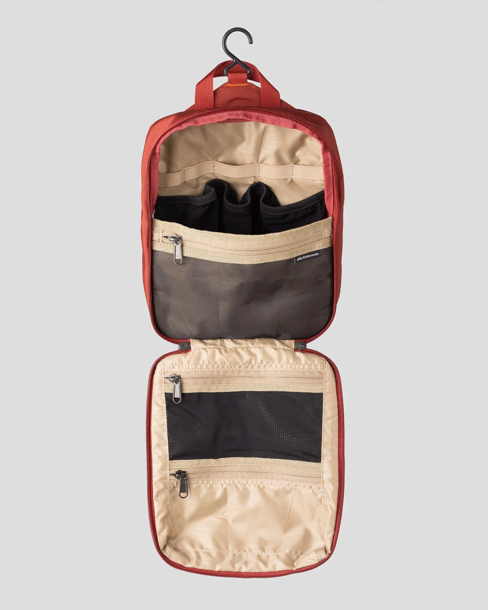 Hanging Toiletry Kit Bag - Redwood