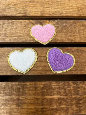 Hearts Chenille Patch