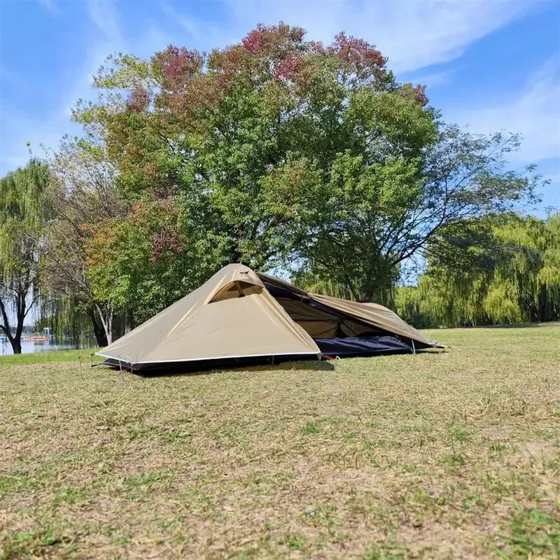 Hiking Tents For Backpacking Sturdy Waterproof Backpacking Camping Tent 1 Person Portable Canopy Lightweight Outdoor Shelter For