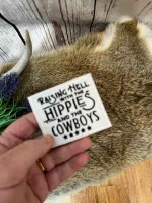 Hippies and Cowboys Patch