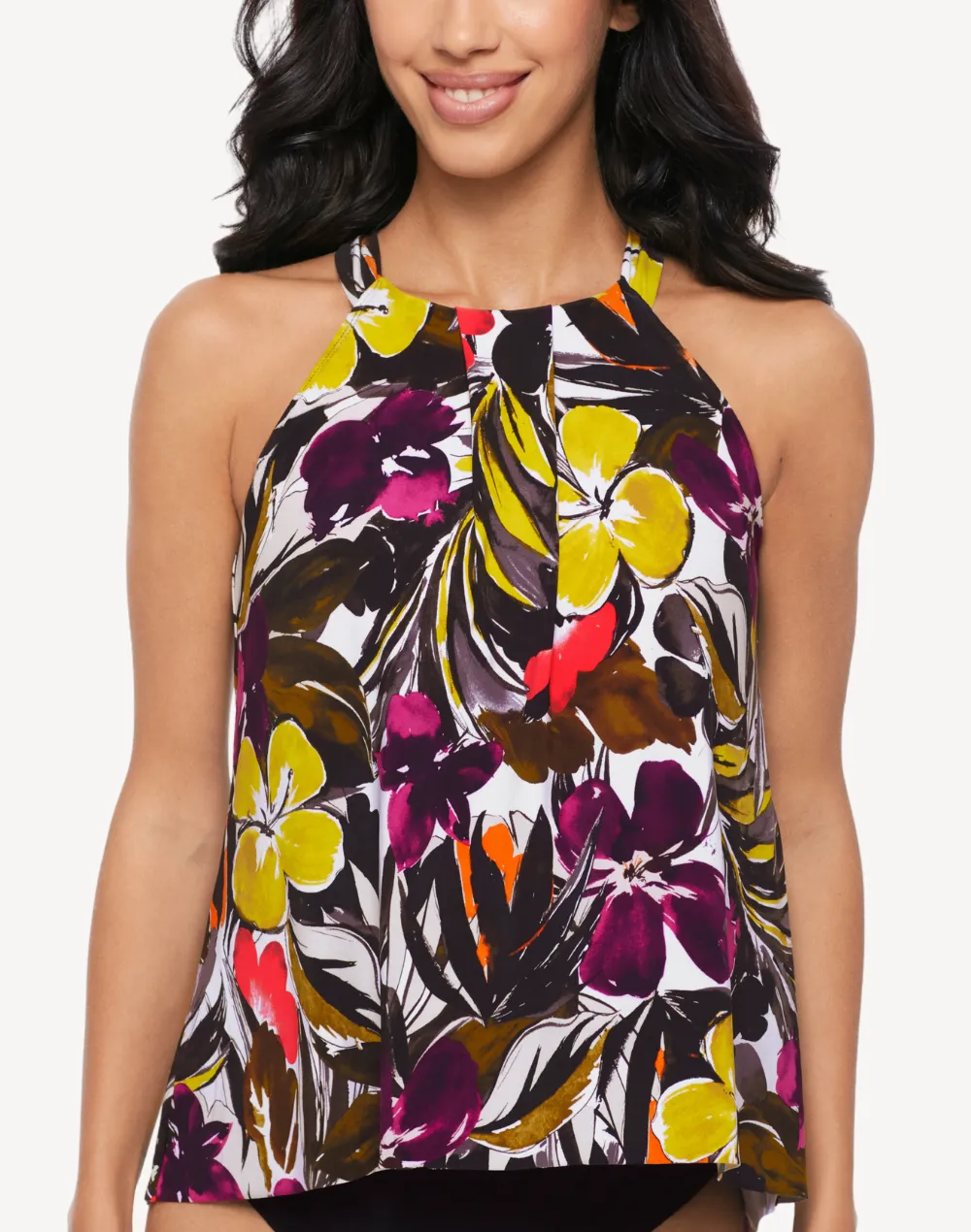 Hot House Esme High Neck Tankini Top
