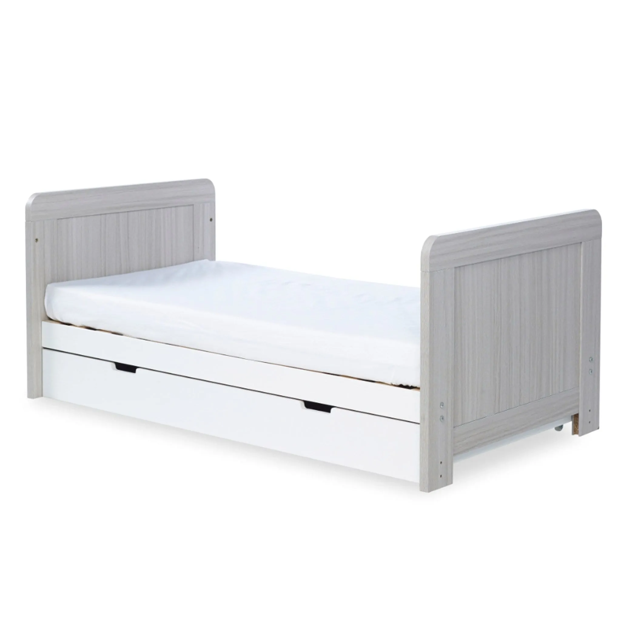 Ickle Bubba Pembrey 3 Piece Furniture Set and Under Drawer Ash Grey & White