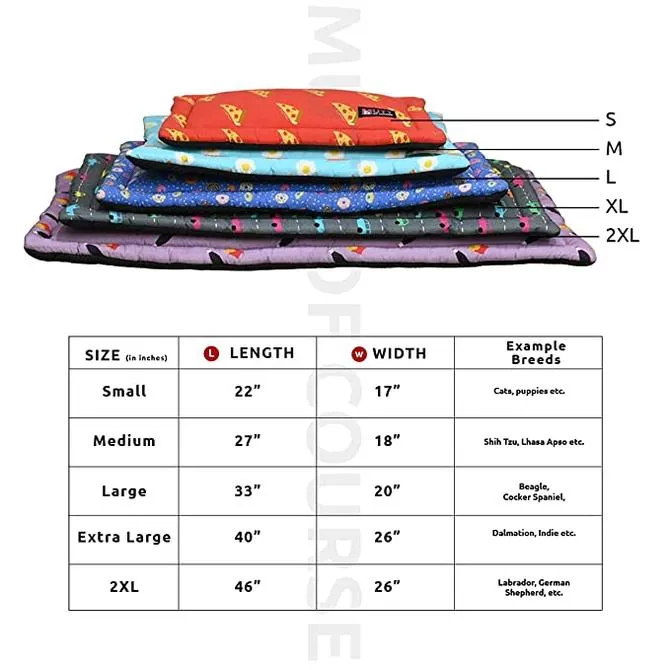 Mutt Of Course More The Merrier Mat - Sleeping Mat For Dogs & Cats