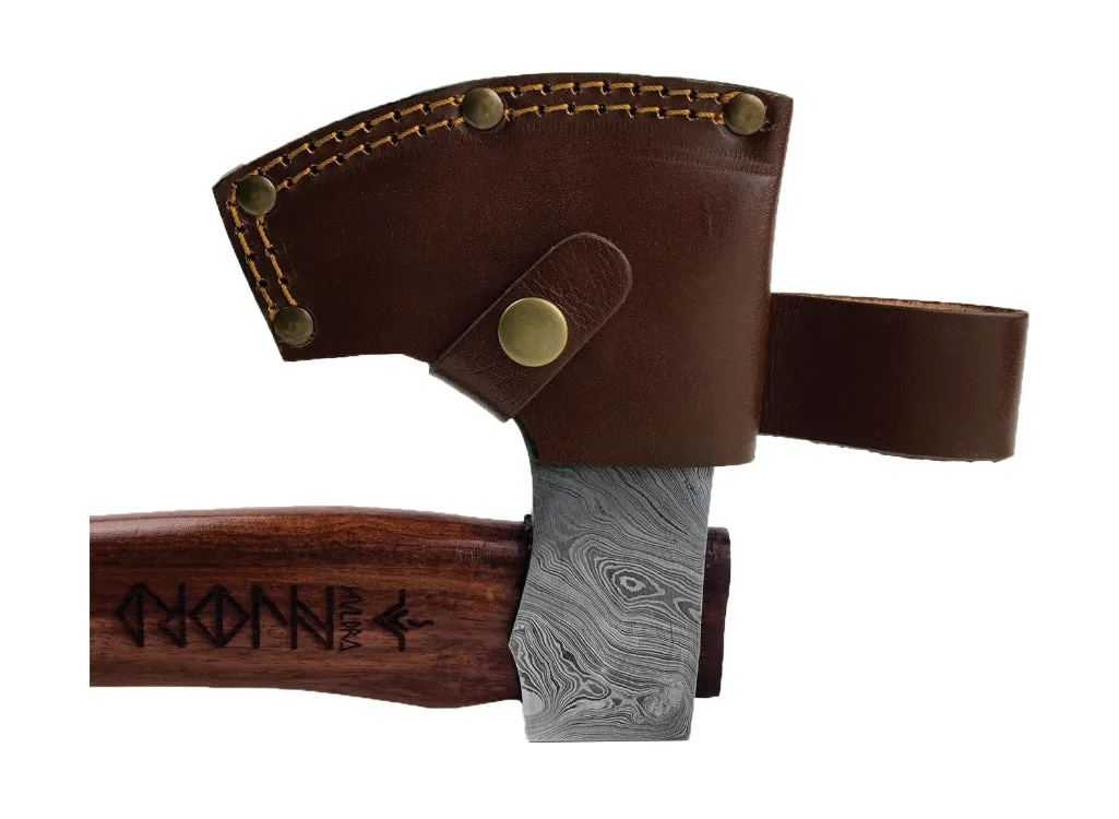 Njord Huldra Damascus Medium Axe