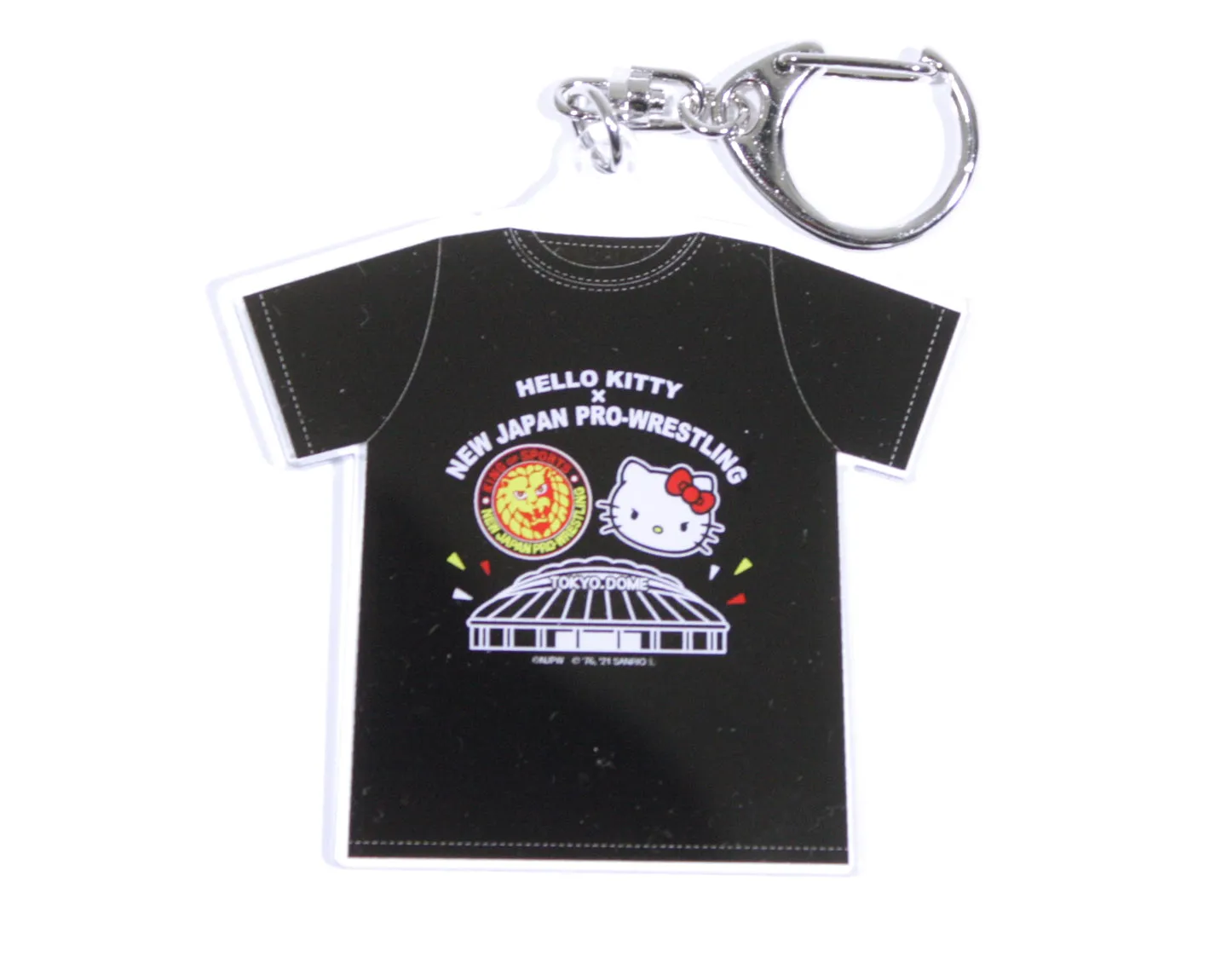 NJPW x HELLO KITTY TOKYO DOME KEYCHAIN