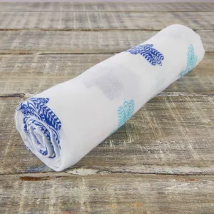 Organic Single Swaddle - Hamsa