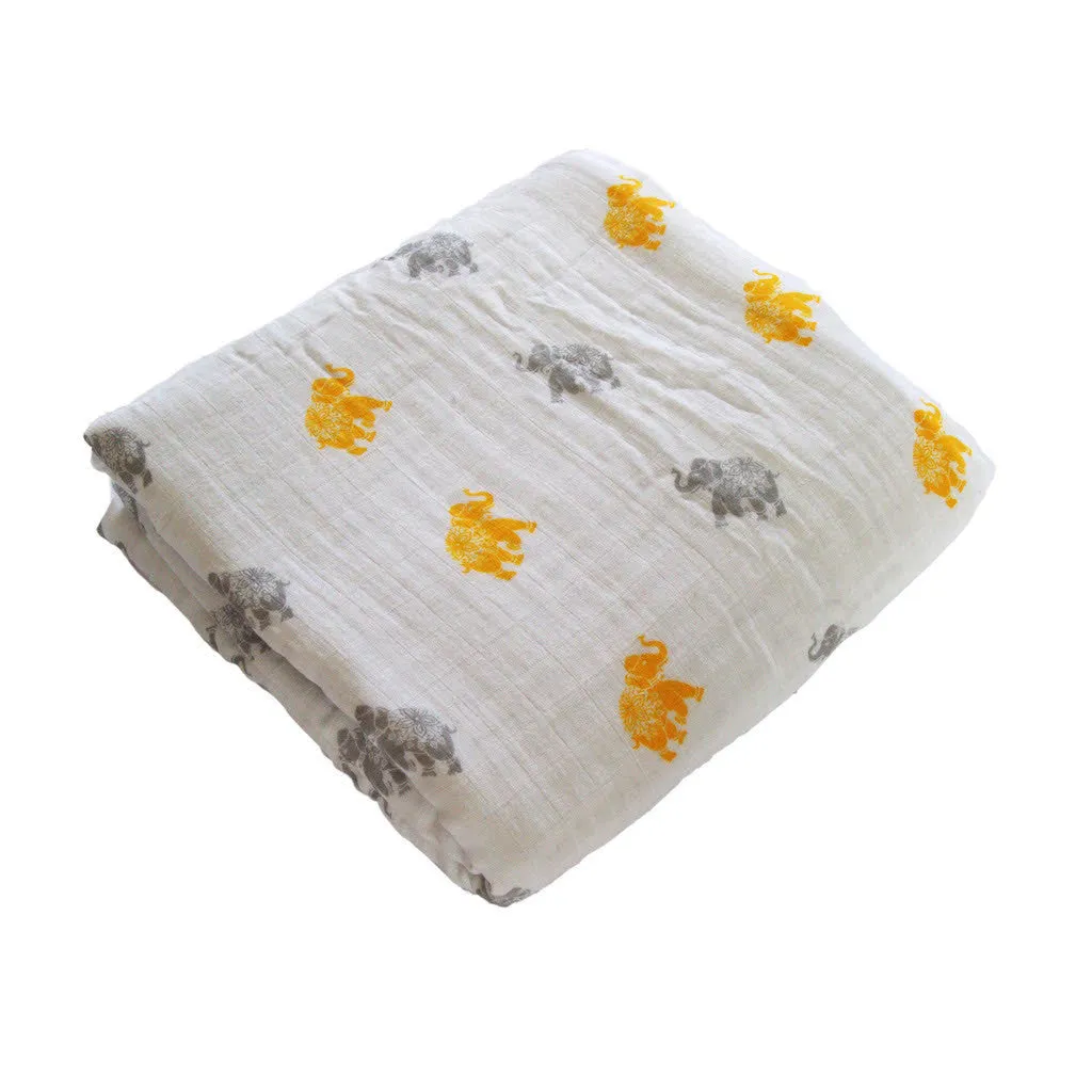 Organic Snuggle Blanket - Elephant
