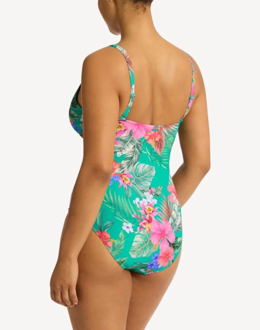 Pacifico Cross Front Multifit One Piece Swimsuit