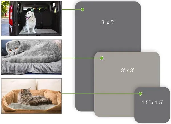 PeapodMats Waterproof Bedwetting & Incontinence Mats For Dogs & Cats