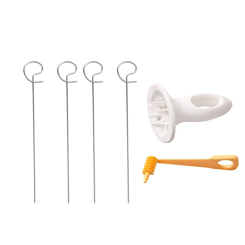 Portable Potato Spiral BBQ Skewers