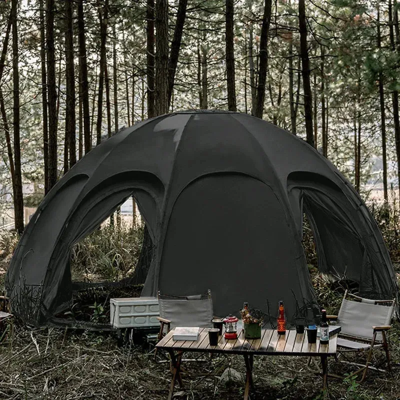 Spherical Dome Canopy Tent, Outdoor Light Luxury Camp Hemispheric Tent, Sunshade And Rainproof Starry Sky Hotel Tent