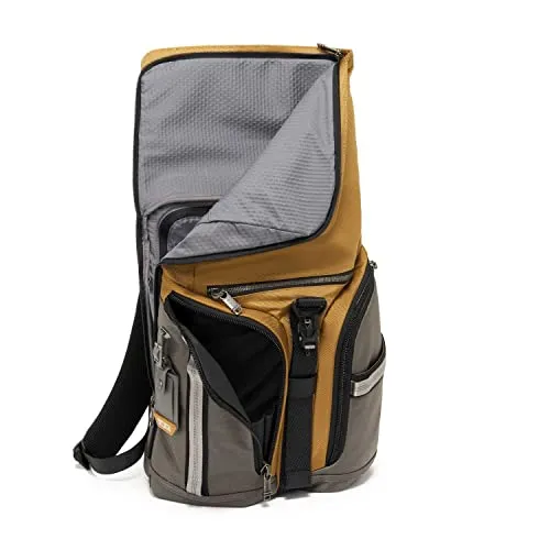 TUMI - Alpha Bravo Logistics Flap Lid Backpack - Golden Brown