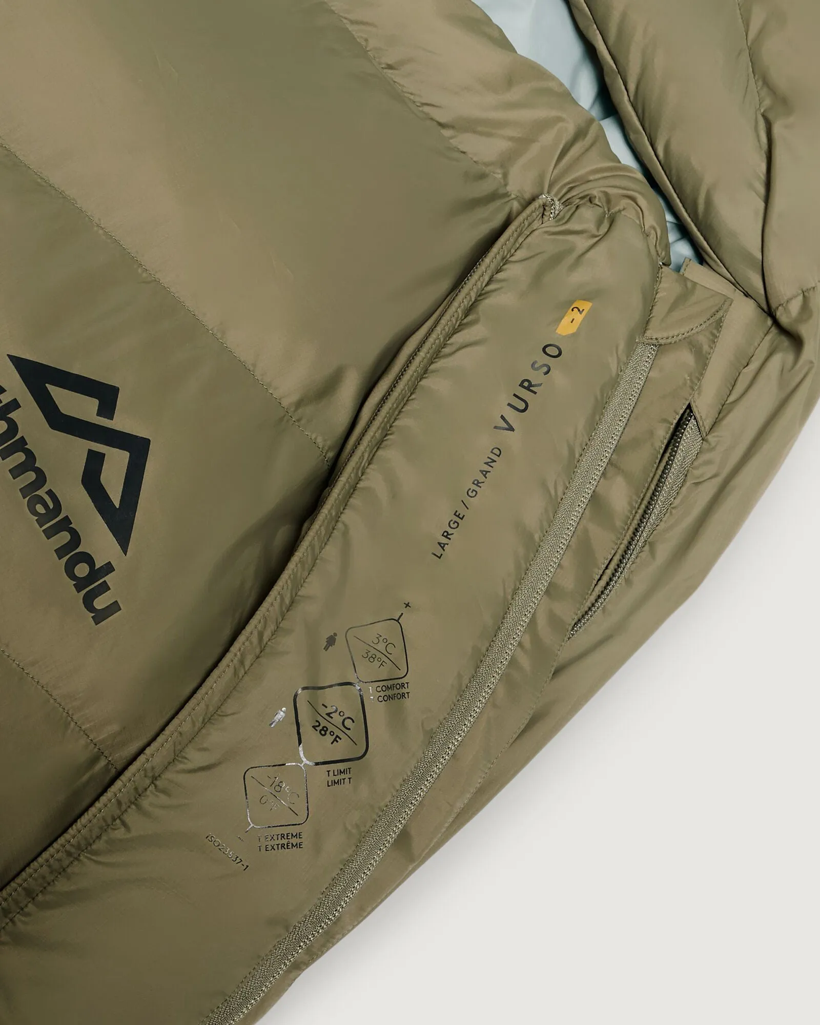 Vurso -2 °C Sleeping Bag - Large - Beech/Dark Moss