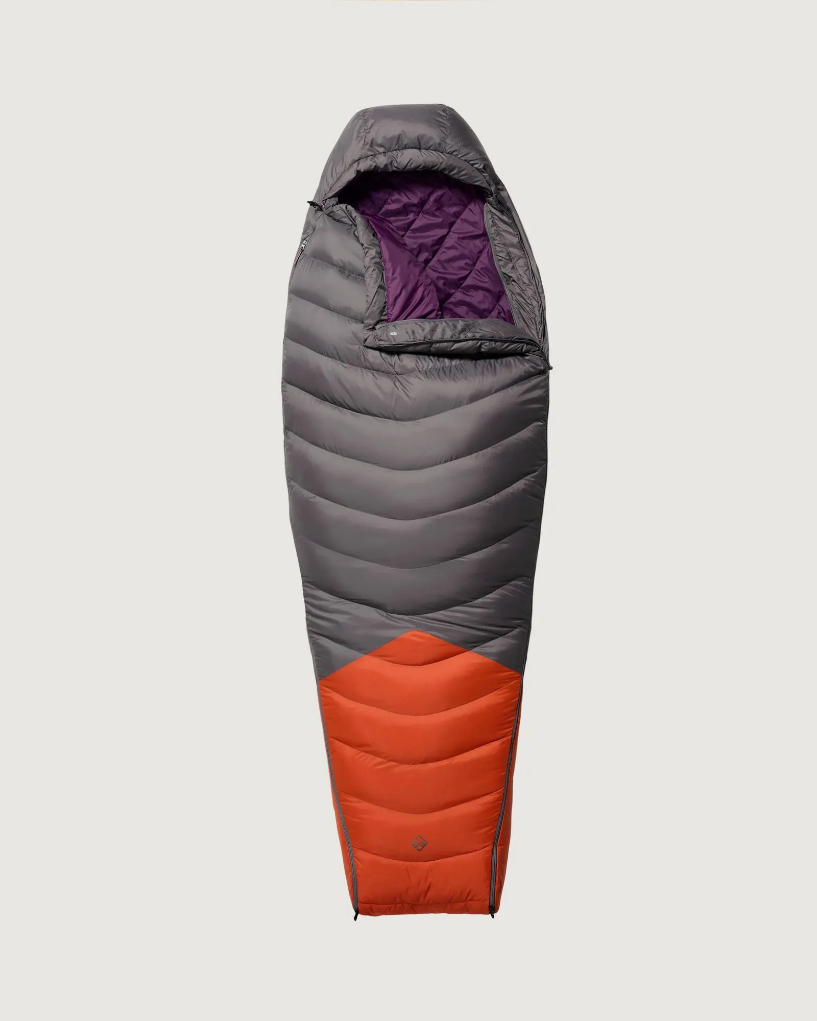 Vurso 4 °C Sleeping Bag - Large - Light Quartz/Red Earth